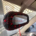 Car Interior Dressing Kit Black With Red Stitch 3