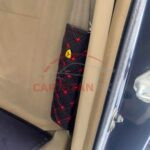 Car Interior Dressing Kit Black With Red Stitch 4