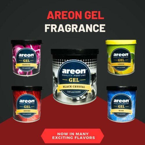 Areon Gel Car Perfume Fragrance Now In Many Exciting Flavors