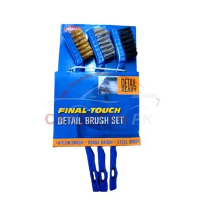 Car Detailing Brush Set 3 in 1