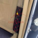 Car Interior Dressing Kit Black With Red Stitch 4