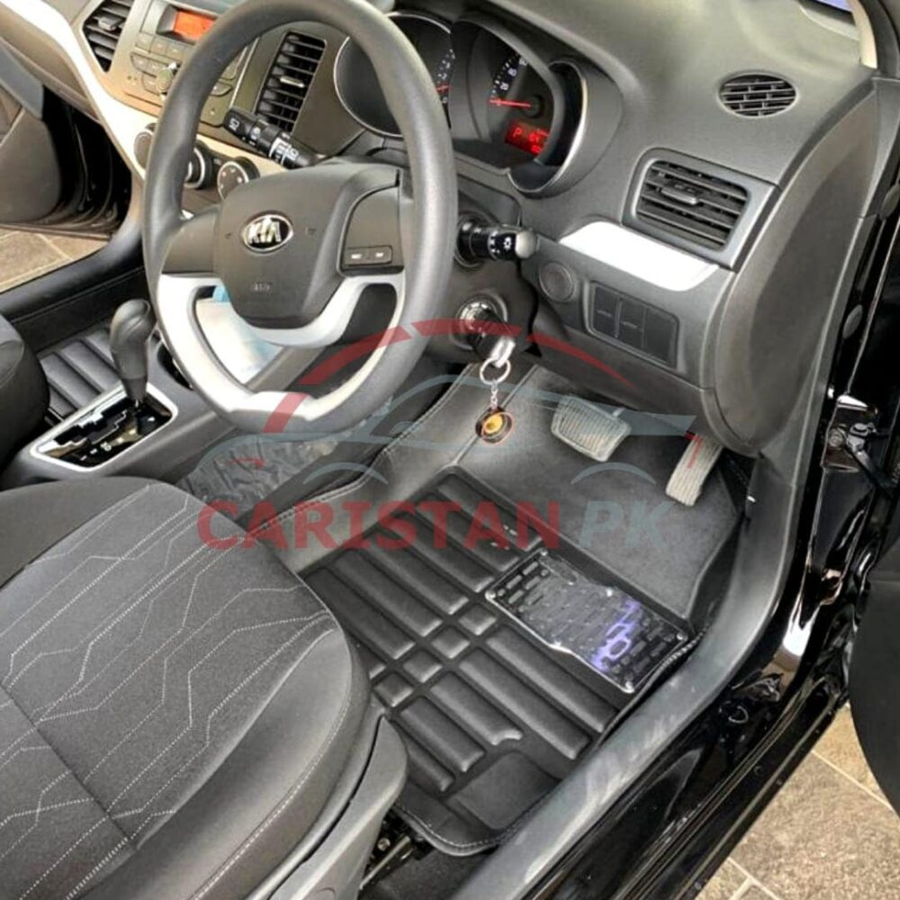 KIA Picanto 5D Floor Mats Black KIA Picanto 5D Floor Mats Black