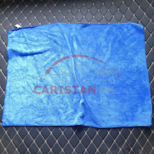 Microfiber XL Size Car Detailing Cloth Blue 1