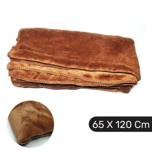 Microfiber XXL Size Car Detailing Cloth Brown