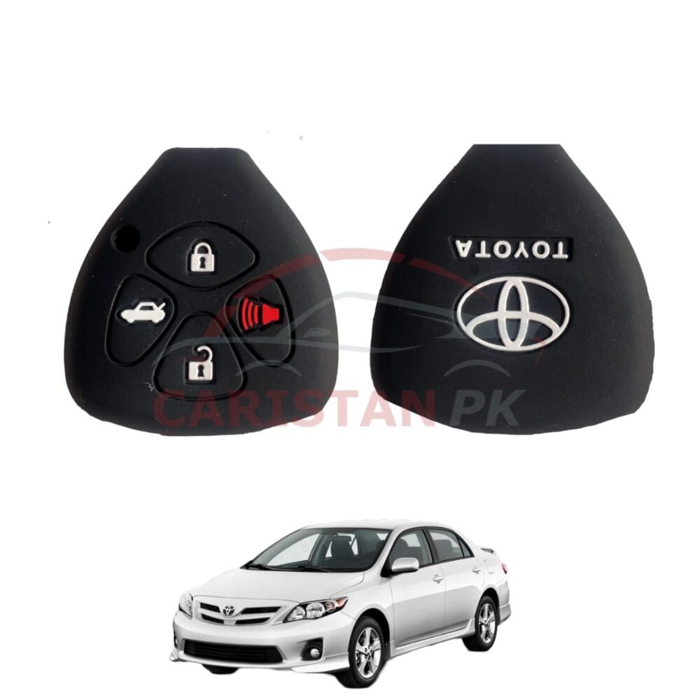 Toyota Corolla Silicone PVC Key Cover 2011-13 Model