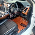 Honda Vezel 5D Floor Mats Brown 1