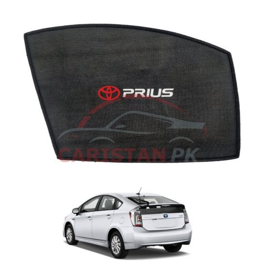 Toyota Prius Alpha Sunshades With Logo 2009-14