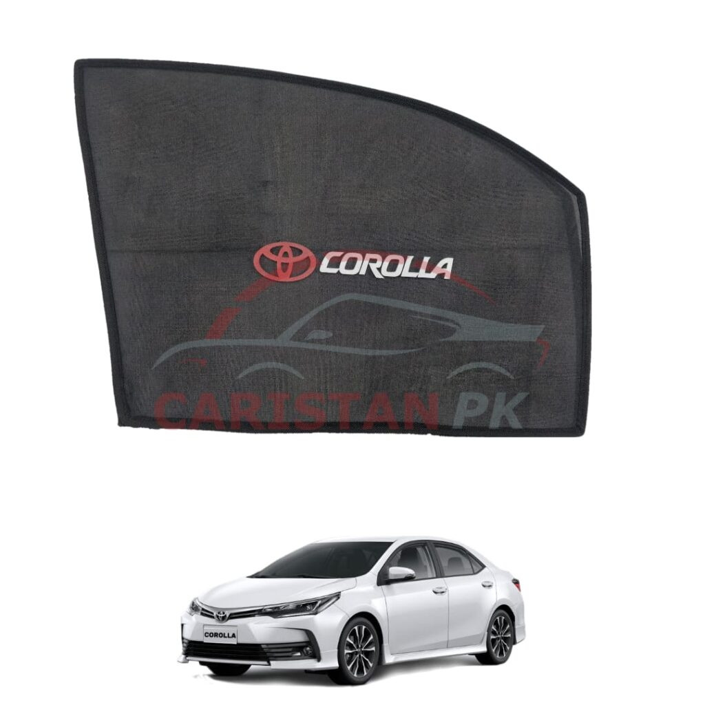 Toyota Corolla Sunshades With Logo 2017-24