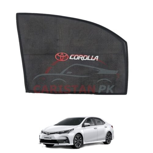 Toyota Corolla Sunshades With Logo 2017-24