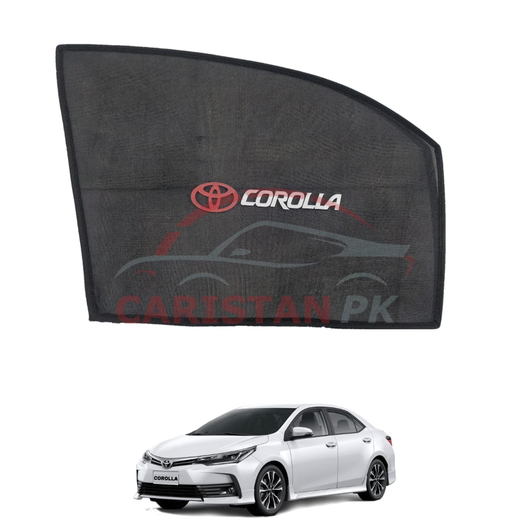 Toyota Corolla Sunshades With Logo 2017-22