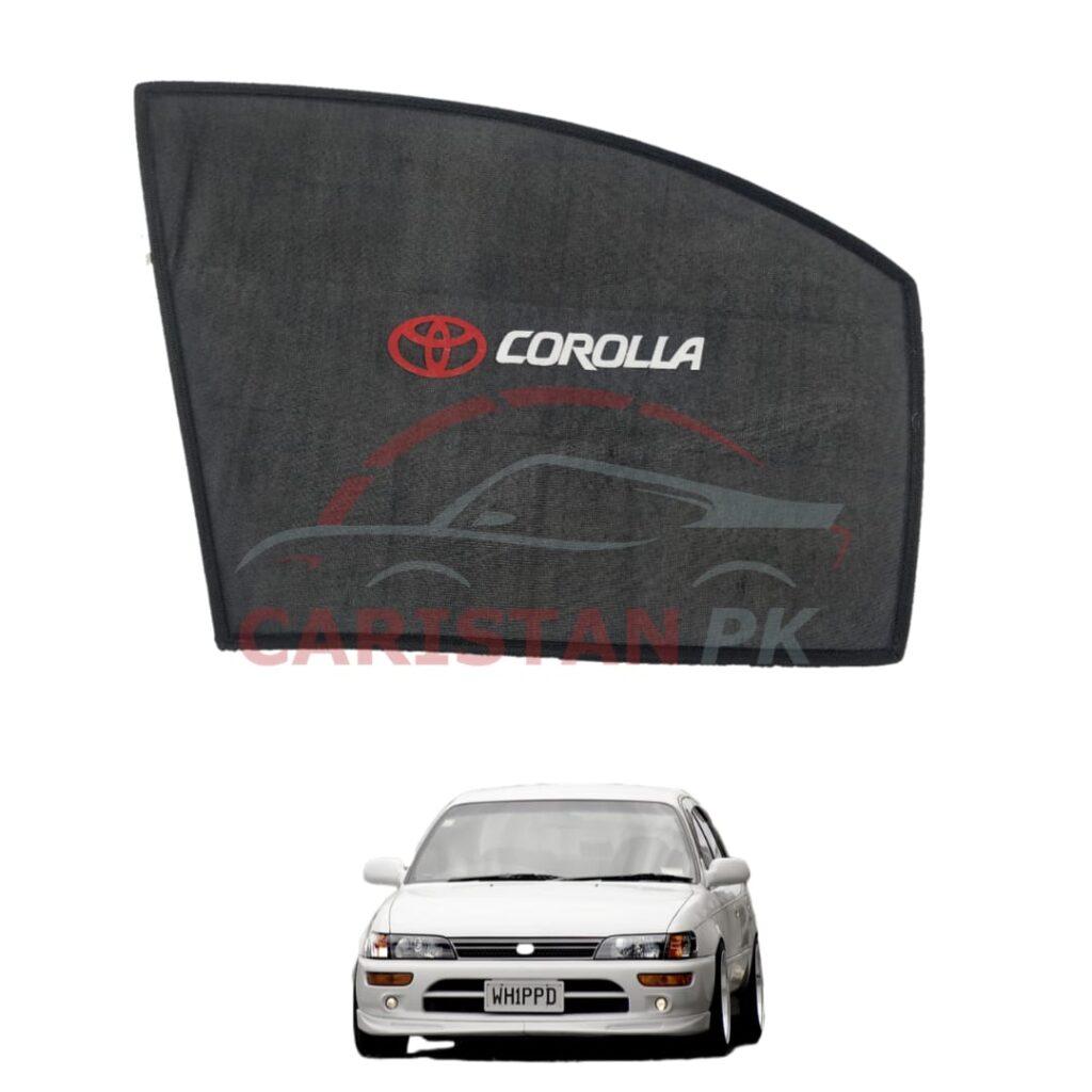 Toyota Corolla Sunshades With Logo 1991-2001