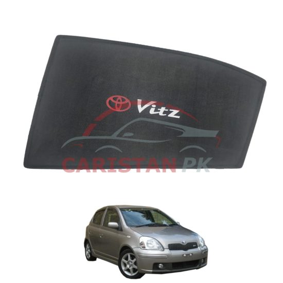 Toyota Vitz Sunshades With Logo 2000-05 Model