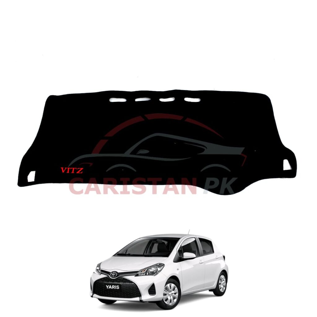 Toyota Vitz Dashboard Carpet Black 2017-23