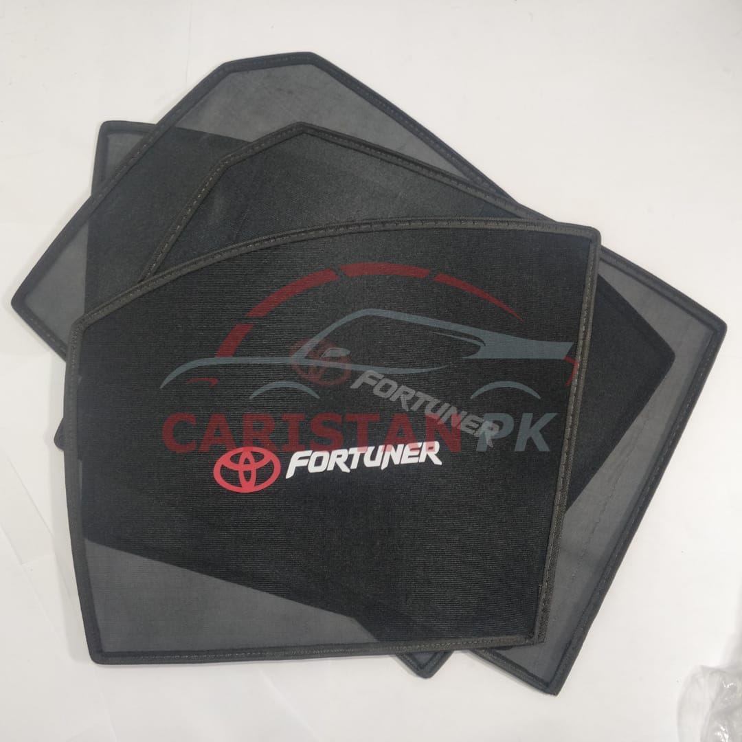 Toyota Fortuner Sunshades With Logo 2016-22