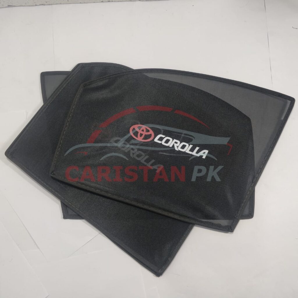 Toyota Corolla Sunshades With Logo 1991-2001 1
