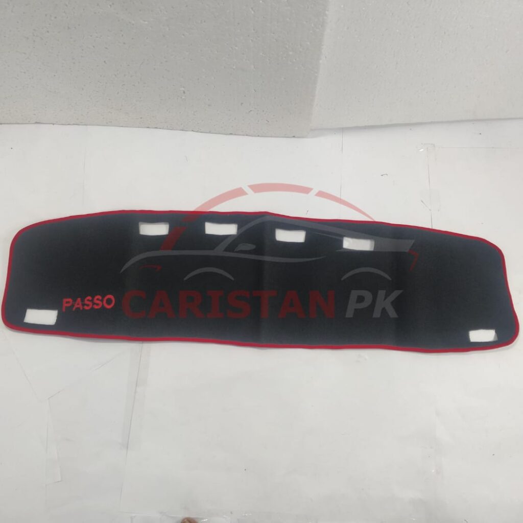 Toyota Passo Dashboard Carpet With Red Lining 2003-09 1