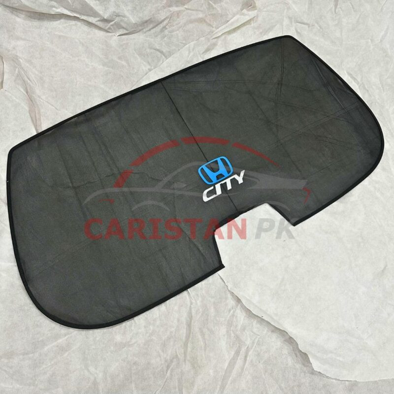 Honda City Back Screen Curtain With Logo 2004-06 2