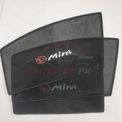 Daihatsu Mira Sunshades With Logo 2012-16 1