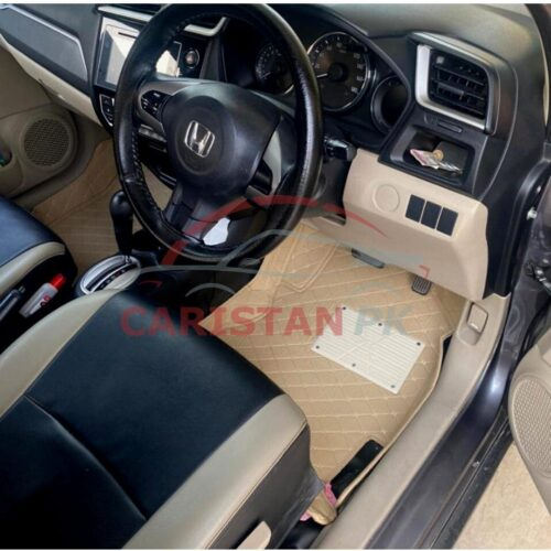 Honda BRV 7D Floor Mats Beige