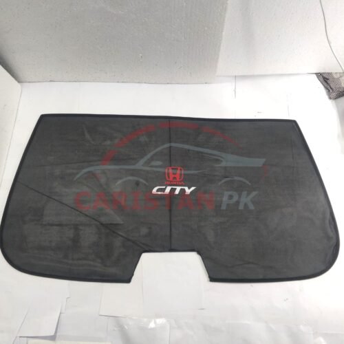 Honda City Back Screen Curtain With Logo 2007-08 1