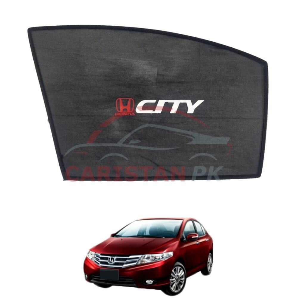 Honda City Sunshades With Logo 2009-21 Honda City Sunshades With Logo 2009-21