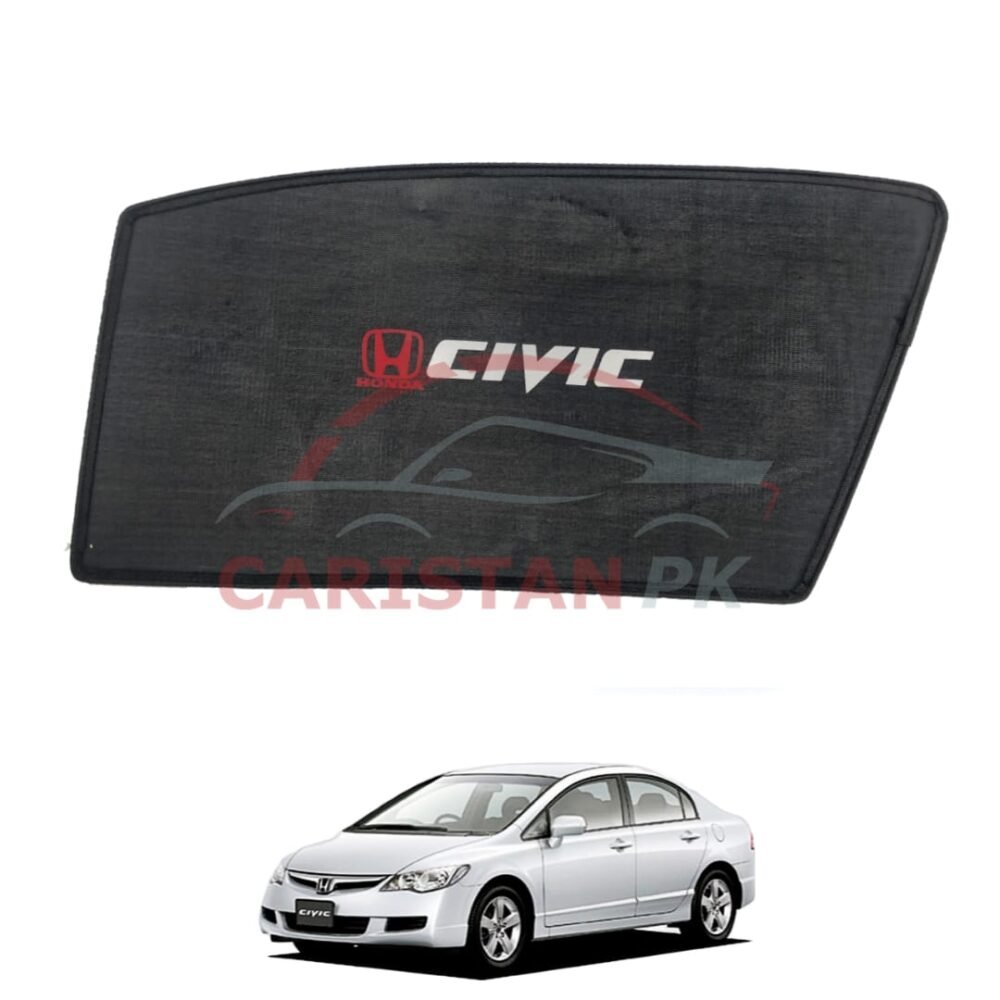 Honda Civic Reborn Sunshades With Logo Honda Civic Reborn Sunshades With Logo