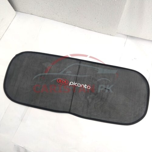 KIA Picanto Back Screen Curtain With Logo 1