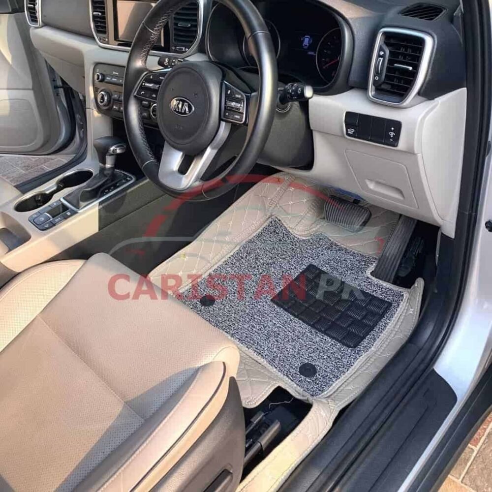 KIA Sportage 9D Floor Mats Beige