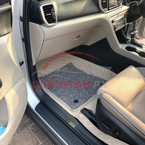 KIA Sportage 9D Floor Mats Beige 2