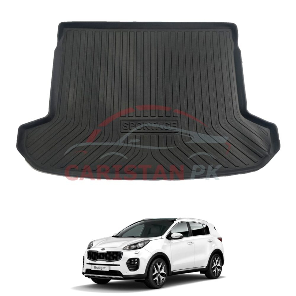 KIA Sportage PVC Trunk Mat Black KIA Sportage PVC Trunk Mat Black