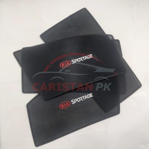 KIA Sportage Sunshades With Logo 1