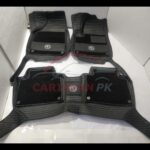 MG HS 9D Premium Floor Mats Black With Grass 2