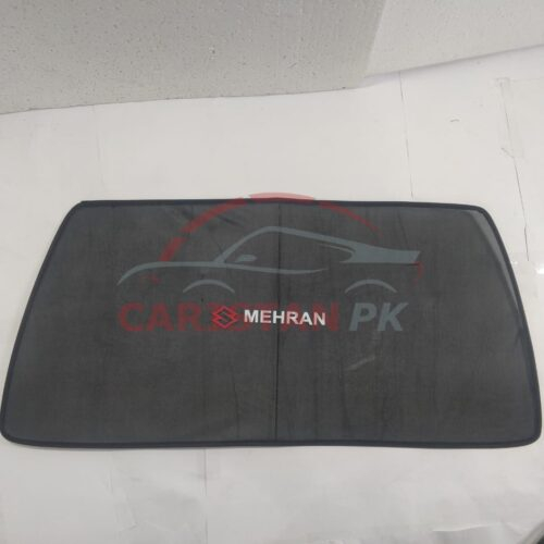 Suzuki Mehran Back Screen Curtain With Logo 1