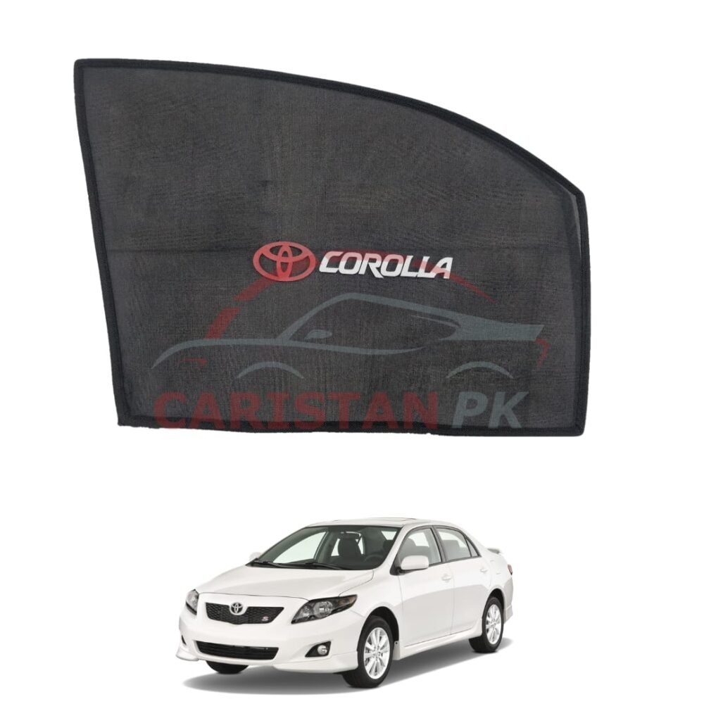 Toyota Corolla Sunshades With Logo 2009-10 Toyota Corolla Sunshades With Logo 2009-10