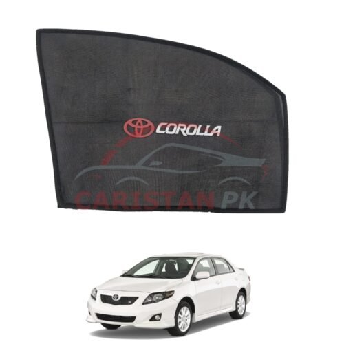 Toyota Corolla Sunshades With Logo 2009-10