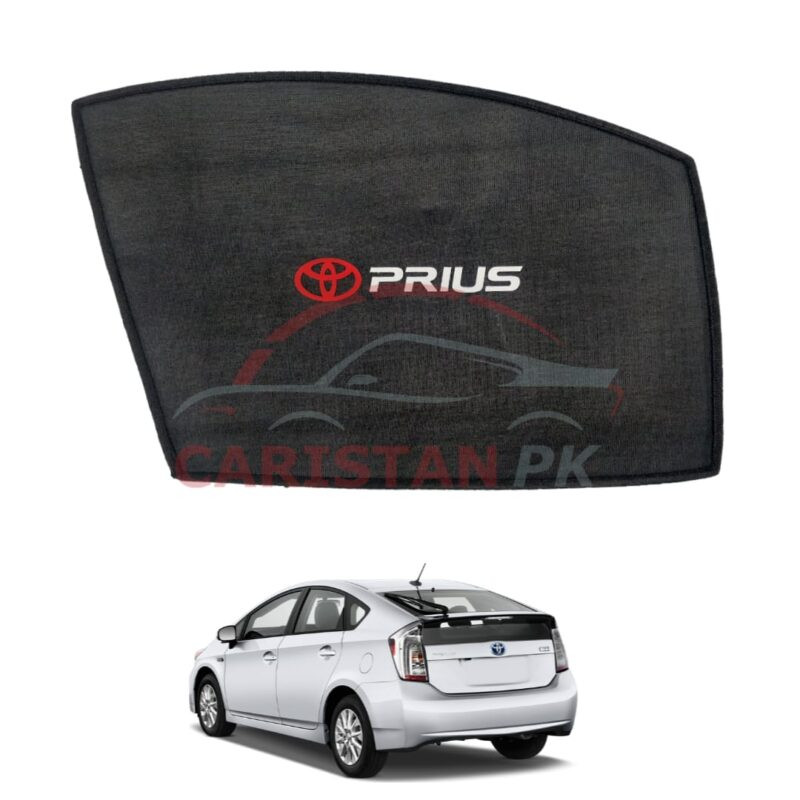 Toyota Prius Alpha Sunshades With Logo 2009-14 Toyota Prius Alpha Sunshades With Logo 2009-14
