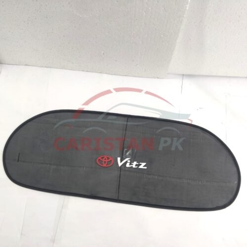 Toyota Vitz Back Screen Curtain With Logo 2000-05 2