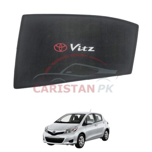 Toyota Vitz Sunshades With Logo 2011-16