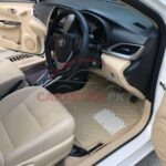 Toyota Yaris 7D Floor Mats Beige