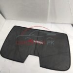 Toyota Yaris Back Screen Curtain With Logo 1