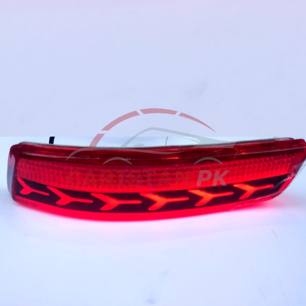 Toyota Corolla Arrow Style Rear Bumper Reflector Light 2014-22