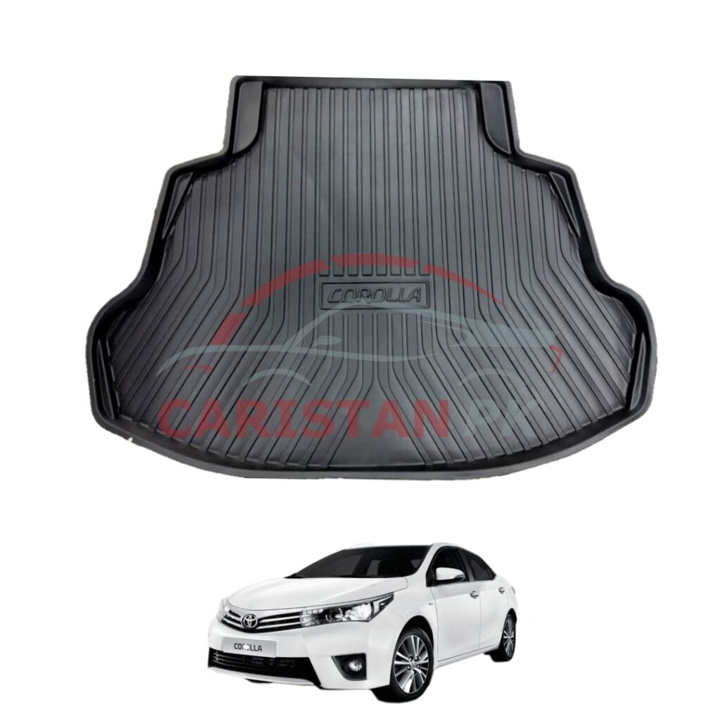 Toyota Corolla 5D Trunk Mat Black 2014-16 Model