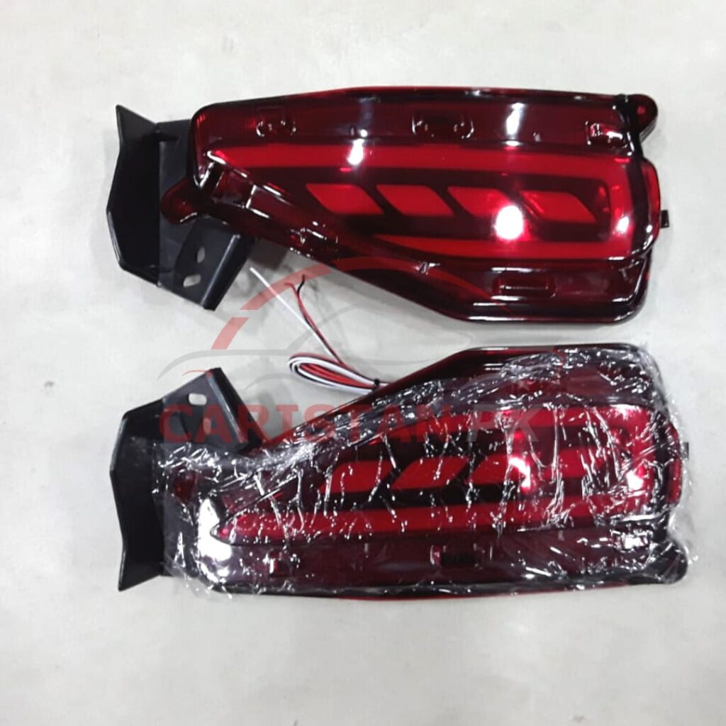 Toyota Fortuner Lava Style Rear Bumper Lamp 2016-22 1