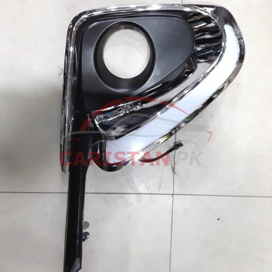 Toyota Fortuner Fog Lamps DRL Cover 2016-22 1