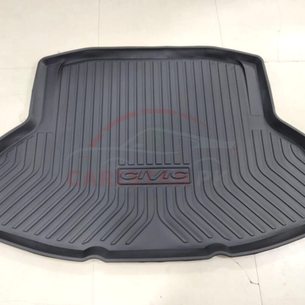 Honda Civic 5D Trunk Mat Black 2016-21 1