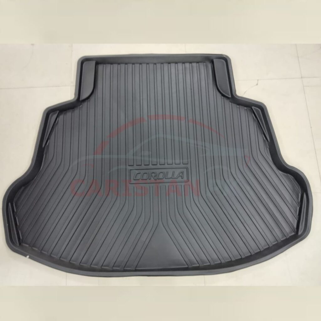 Toyota Corolla 5D Trunk Mat Black 2014-16 1