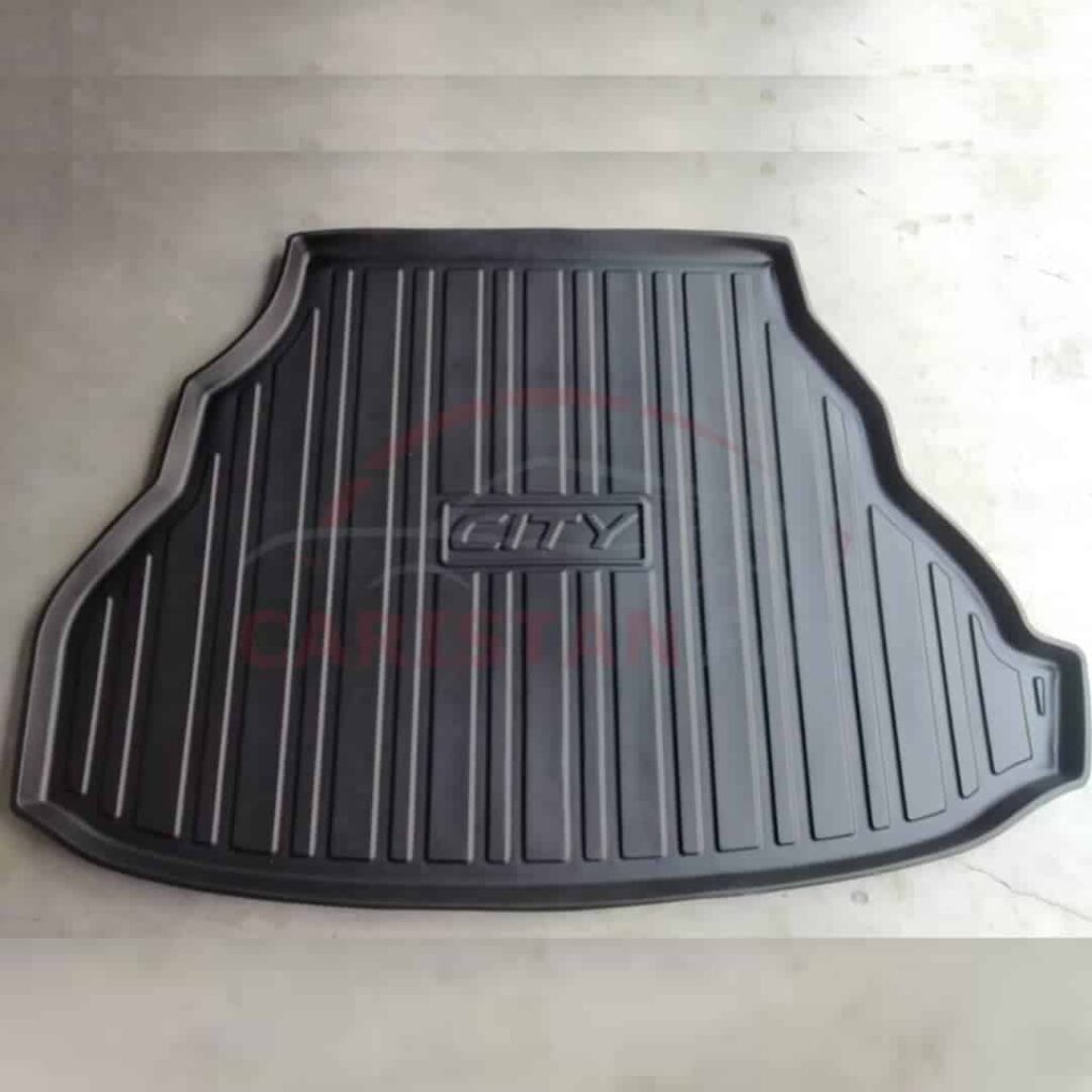 Honda City 5D Trunk Mat Black 2009-21 1
