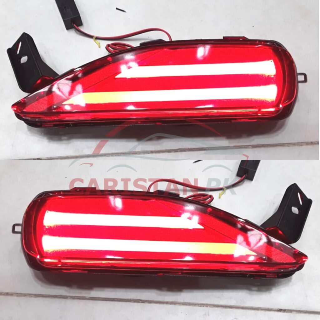 Toyota Fortuner Lava Style Rear Bumper Lamp 2016-22 2