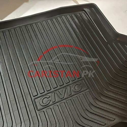 Honda Civic 5D Trunk Mat Black 2016-21 5
