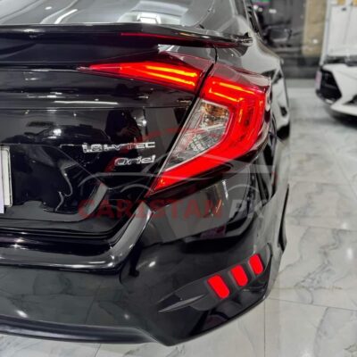Honda Civic Mustang Style Rear Brake Lamp 2016-21